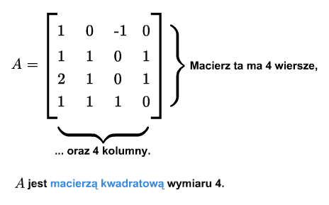 Wyznacznik | Informatyka MIMUW